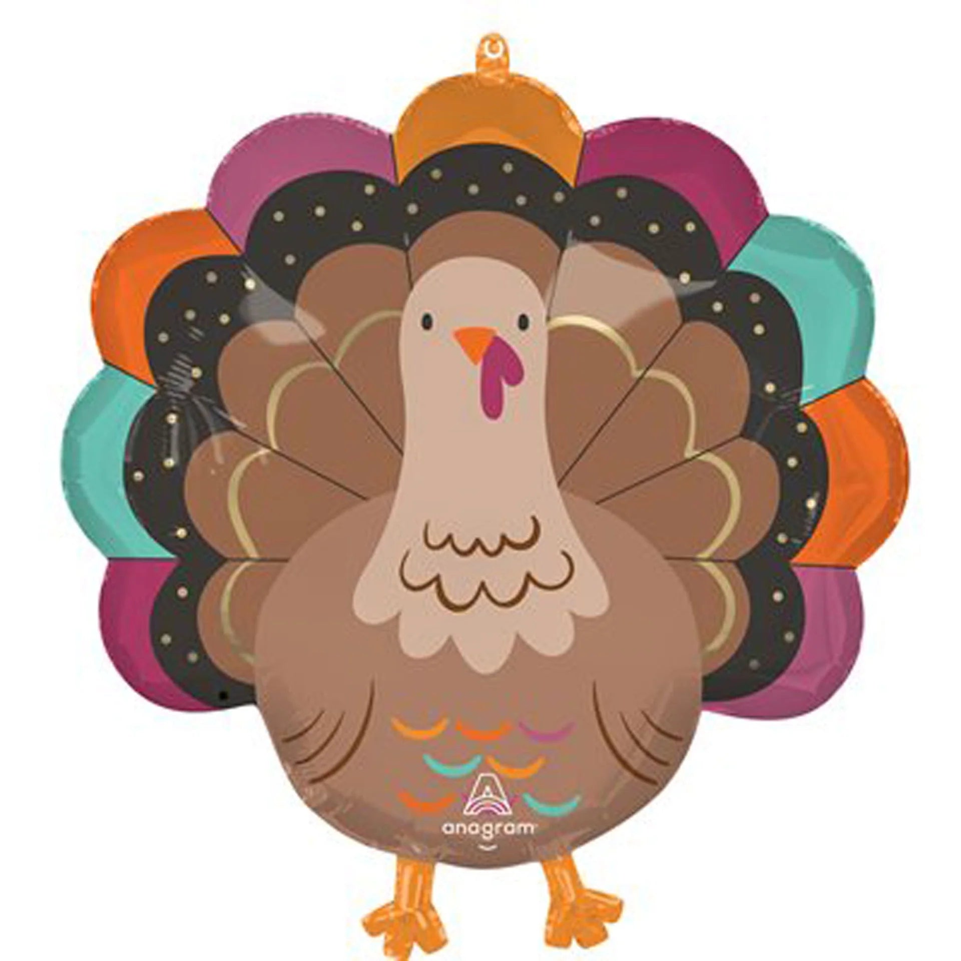 Anagram 23" Thanksgiving Turkey Balloon